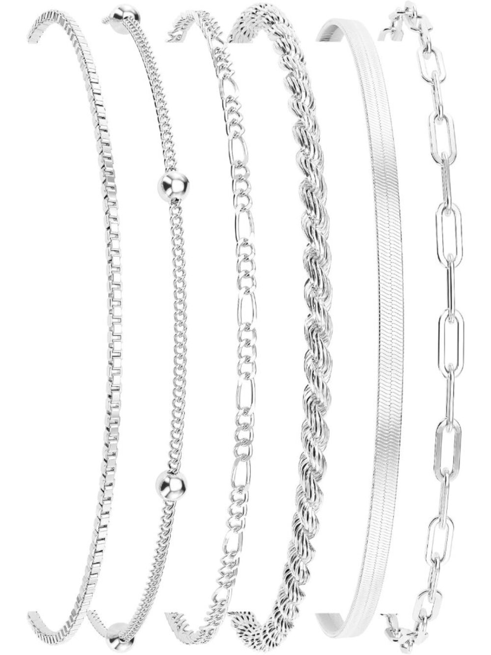 Waterproof Gold Bracelets for Women | 14K Plated Minimalist Stackable Jewelry